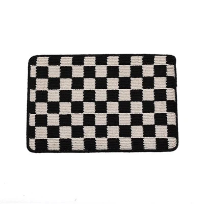 Gestreifte Teppiche für Badezimmer